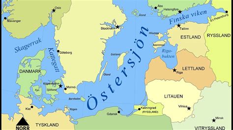 stad vid östersjön